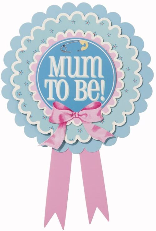 Rozet "Mum to Be" - Baby on Board serie
