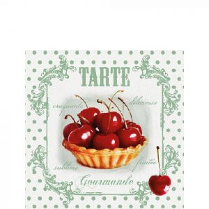 Servetten Red Cherries Ambiente