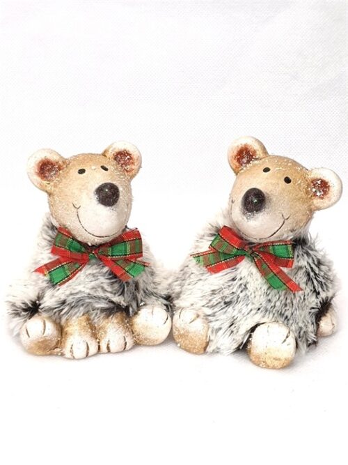 Kerstbeertjes - set van 2 - Afbeelding 2