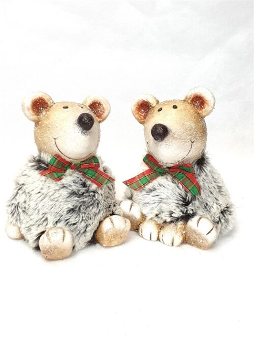 Kerstbeertjes - set van 2