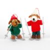Hondjes op Ski - Sjaal met Verhaal