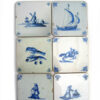 Onderzetters Delftsblauwe Tegels