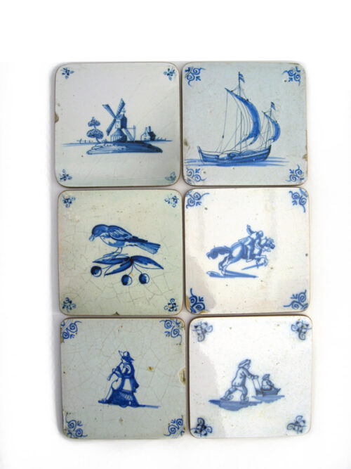Onderzetters Delftsblauwe Tegels