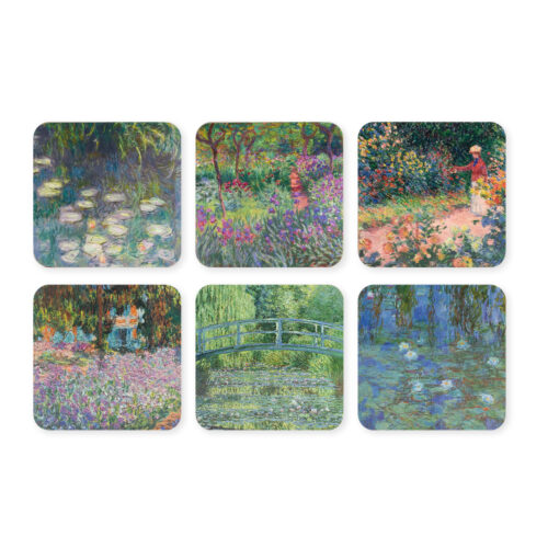 Onderzetters Gardens in Giverny, Monet