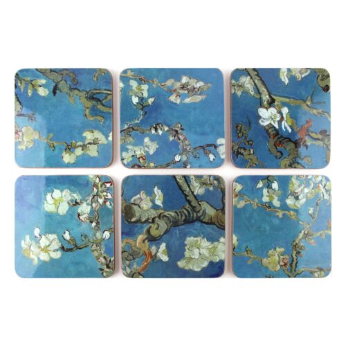 Onderzetters Amandelbloesem, Vincent van Gogh