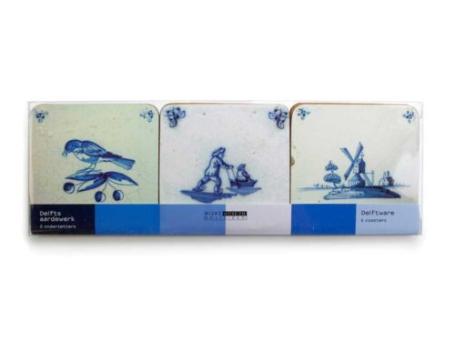 Onderzetters Delftsblauwe Tegels - Afbeelding 3
