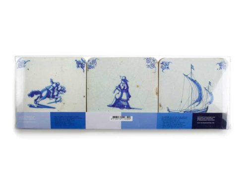 Onderzetters Delftsblauwe Tegels - Afbeelding 2