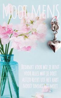 Mooi Mens Kaartje - Bedankt voor wie je bent