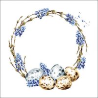 Servetten Muscari Wreath Ambiente